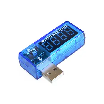 Цифров USB кабел за зареждане на мобилен ток тестер за напрежение Метър Мини USB зарядно устройство за д-р волтметър амперметър