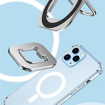 Преносима алуминиева поставка за пръстите за телефон, Противоизносный скоба за 12/13 MagSafe