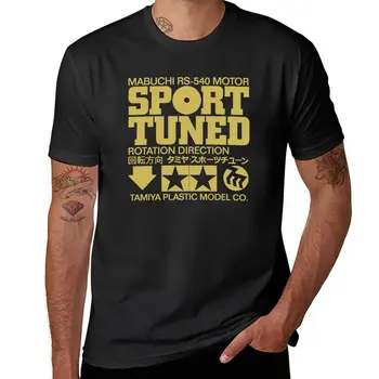 Тениска Tamiya Sport с надпис Motor Label, облекла в стил хипи, облекла в стил kawai, мъжки ризи