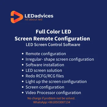 Дистанционно настройване на led екрана Одноцветный Novastar Linsn Colorlight Управление на led екран, поддръжка И ремонт