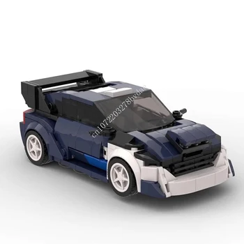 298ШТ MOC Speed Champions Ford Fiesta WRC, Модел на спортен автомобил градивните елементи на Технологични Тухли Творческа монтаж на Детски играчки, Подаръци