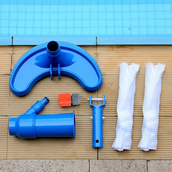 Професионален набор от инструменти за вакуумно почистване на басейна с Четка, тъй като всмукване на глава за езерце, Фонтан, СПА-център,Аквапарк, Басейни, Прахосмукачка