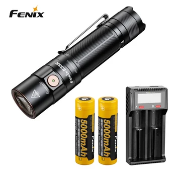 Акумулаторна фенер Fenix E35R EDC 3100 лумена USB-C + батерия 2X5000mah + зарядно устройство D2