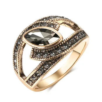 Жена метален пръстен, Модни аксесоари 2023, Нови бижута, подарък за годишнина, пръстен с цирконием 20233144