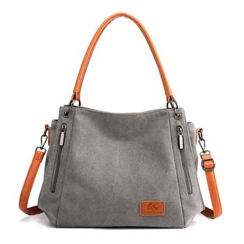 Лаконичная холщовая чанта, нов стил, студентски художествена чанта през рамо, женствена чанта с голям капацитет, холщовые чанта през рамо, дамски ръчни торебки
