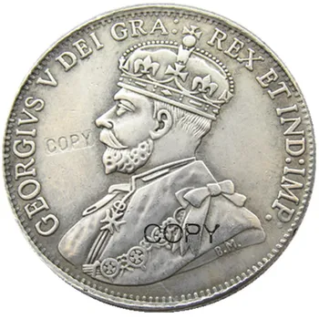 Монети-копие със сребърно покритие на канадския долар 1911 г. съобщение за 1 долар