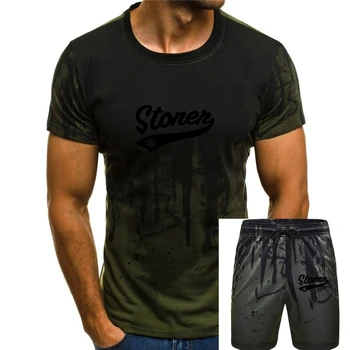 bong плевели Мъжки тениски в стил хип-хоп, Однотонная тениска без ръкави с деколте, Мъжки модни базова мъжки връхни облекла, тениски, Дизайнерска тениска за мъже