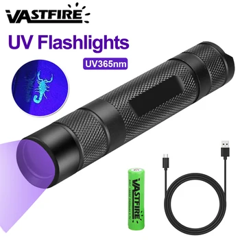Мини LED UV фенерче 365 нм 10 W Преносим UV фенерче Водоустойчив Мащабируем виолетова светлина Детектор на Урина от домашни животни, Скорпион, Led UV-лампа