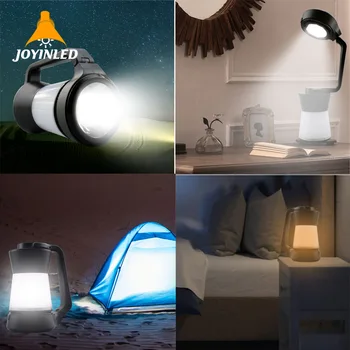 Акумулаторна Открит Мултифункционален фенер за къмпинг, Led Ръчен фенер за къмпинг, осветителни Тела за палатки, Настолни лампи за дома