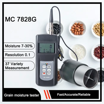 Landtek MC7828G Cup Type Grain Цифрово Измерване на Влажността на Зърното Тестер 36 Видове Зърно, Семена на Царевица Ориз, Ориз, Кафе, Пшеница и Сусам