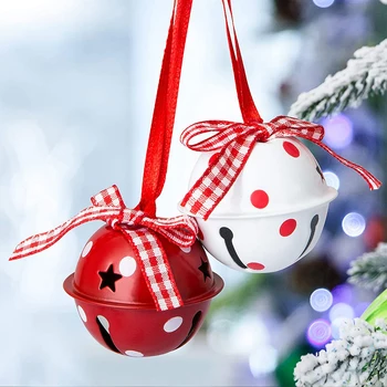 4 см Коледна Камбанка, Подвесное украса, Цветна Метална Камбанка, Определени Шармов, Празнична украса за дома, подарък за Коледа за Бродерия