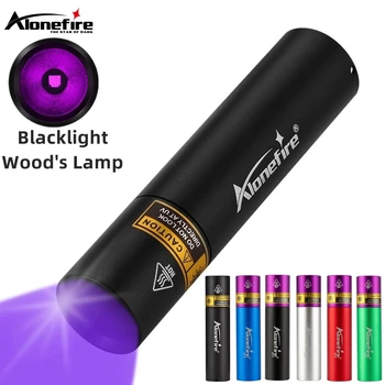 Blacklight UV фенерче с 3 W 365нм, USB Акумулаторна лампа на Ууд, фенерче, Урина домашни любимци, херпес Зостер, Парична руда, Светлина за откриване на Scorpions