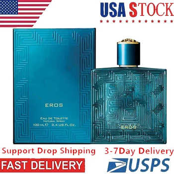 Висококачествени парфюми Eros Оригинален Устойчив мъжки дезодорант-спрей за тяло, аромати, дезодорант за мъже, парфюм