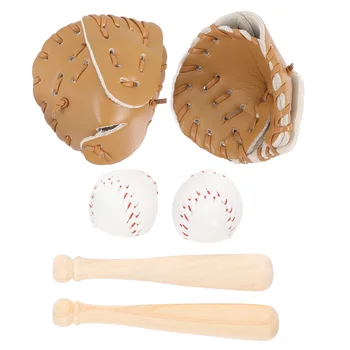 2 Комплекта Бейзбол украса за момичета детски Играчки за улицата Мини Миниатюрни бижута, Спортни стоки за момичета