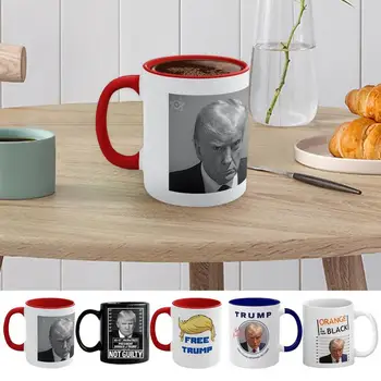 Чаша Тръмп Mugshot, Керамична Чаша за пиене на Чай Тръмп, Индивидуална Домашна чаша за чай с мляко, Креативен подарък, чашата за Кафе Тръмп за поддръжник на