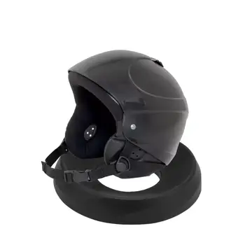 Поставка за дисплея на шлема, е защитна подплата, портативна поставка за една етажерка