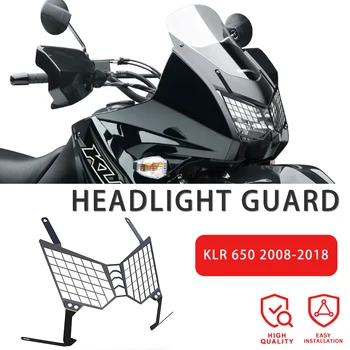 Аксесоари За мотоциклети KLR 650 Защита Фарове, Защитна Решетка, Защитно покритие За Kawasaki KLR650 KL 650E 2008-2018 2016 2017