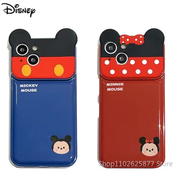 Disney Mickey Minnie Monsters University Калъф За Телефон iPhone 11 12 13 14 Pro Max Сладък Защитен Калъф От падането на 