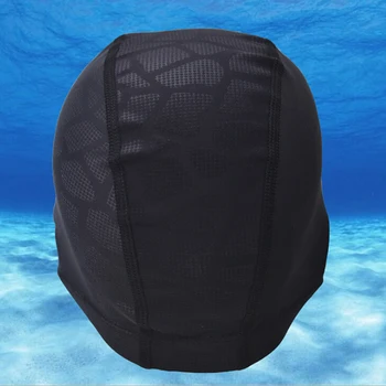 Лятна шапка за плуване от Найлон с висока Еластичност, Гъвкава и здрава Шапка за плуване за Възрастни