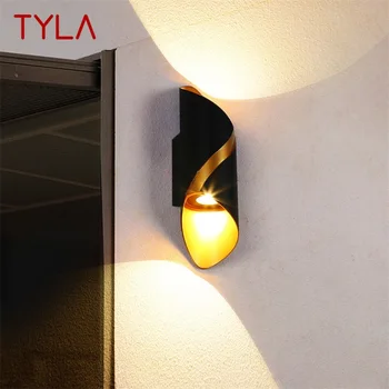 TYLA Външен Стенен монтаж лампа led Водоустойчиви, с монтиран на стената лампа с Модерен Вътрешен Двор Творчески Декоративни храсти За градината или Верандата, Балкона, Вътрешен двор