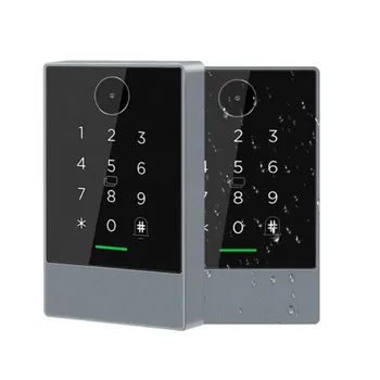 2023 Нова модерна QR-код клавиатура на системата за контрол на достъпа на открито K3Q TTlock TThotel App Клавиатура за контрол на достъп Keyless Reader Rf