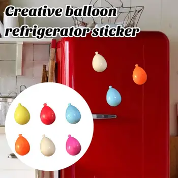 Магнит за хладилник Новост, Магнит за хладилник, Cartoony топка, Магнити за хладилник, Забавен домашен декор за хладилници, Лесно милото съобщение