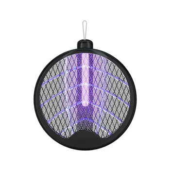 Електрическа Мухобойка от комари 3000 с USB лампа Акумулаторна Сгъваема От насекоми Лятна Мухобойка/Домашна Мухобойка от комари
